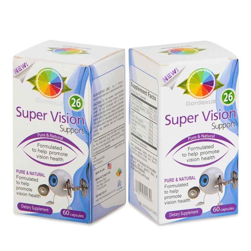 Bộ 2 hộp viên uống hỗ trợ thị lực Super Vision Support 