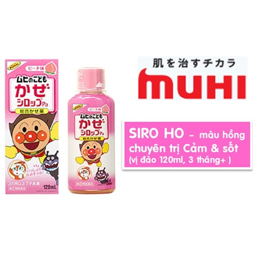 Siro chữa ho cho bé Muhi