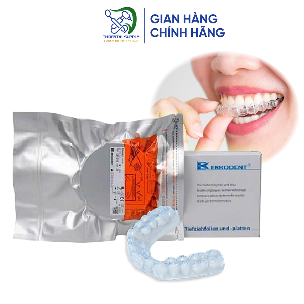 Nhựa ép máng niềng răng trong suốt