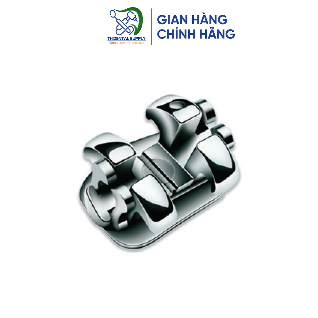 Mắc cài KL tự buộc SmartClip MBT (20 cái/ bộ, 2 hàm, CHK 022)