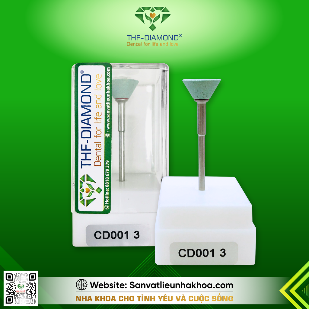 Đá mài Sườn - Sứ THF-DIAMOND Toboom