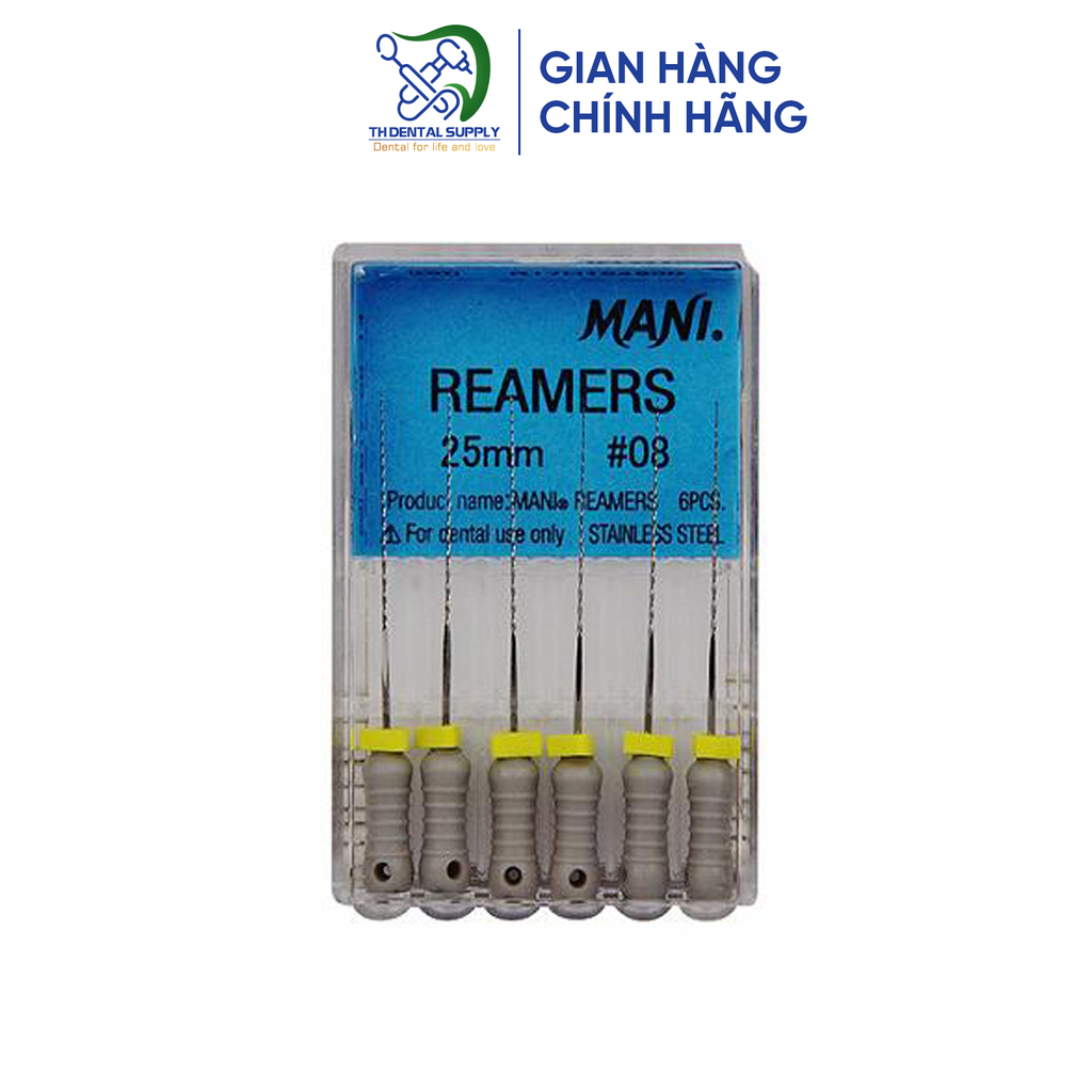 Trâm tay Reamers Files - Mani Nhật Bản (Hộp 6 cây)