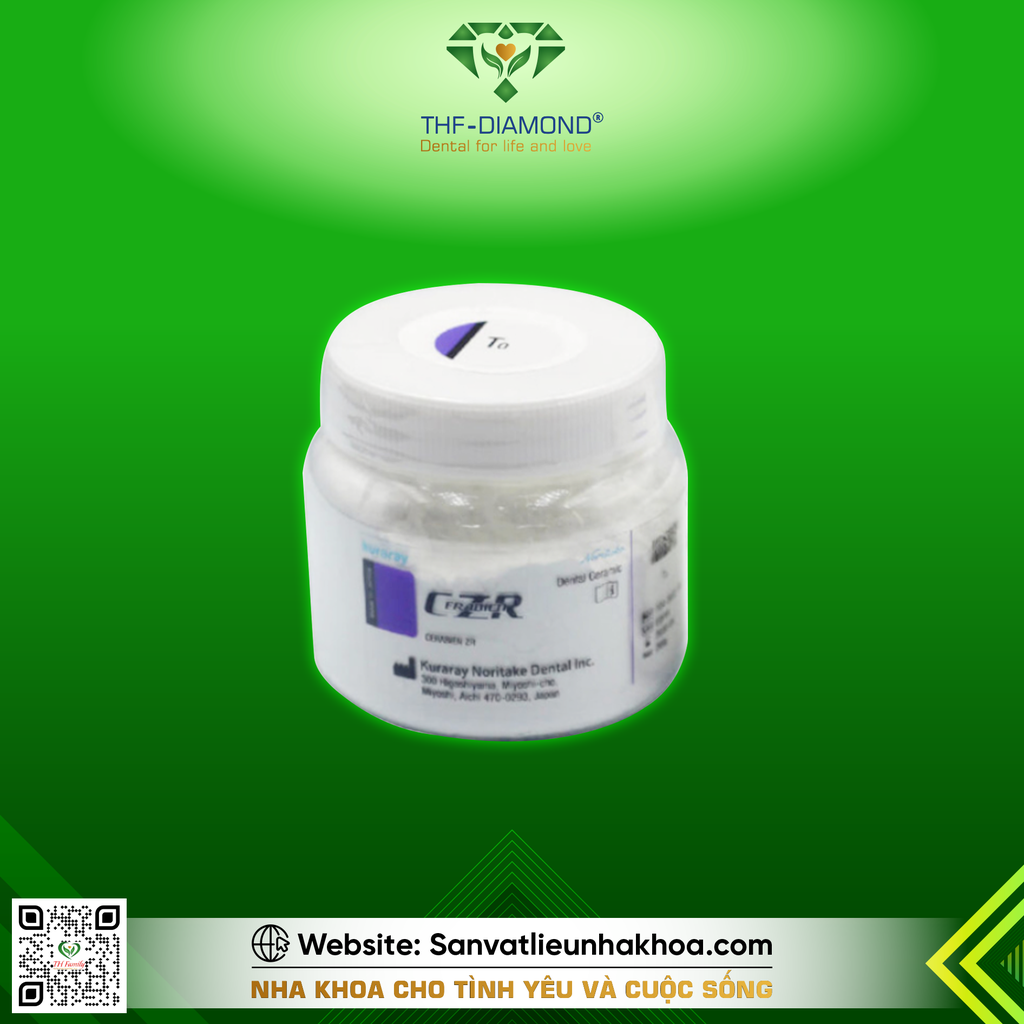 Sứ không kim loại CZR 200g