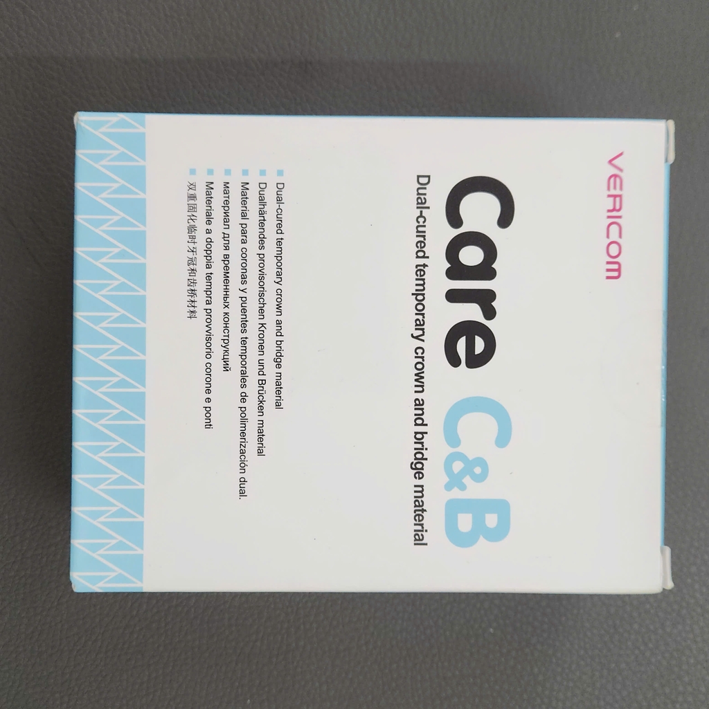 Care C&B - Vật liệu làm răng tạm (màu A1, A2, A3, A3.5, B1, BL)
