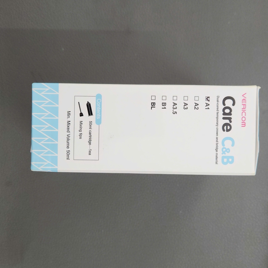 Care C&B - Vật liệu làm răng tạm (màu A1, A2, A3, A3.5, B1, BL)