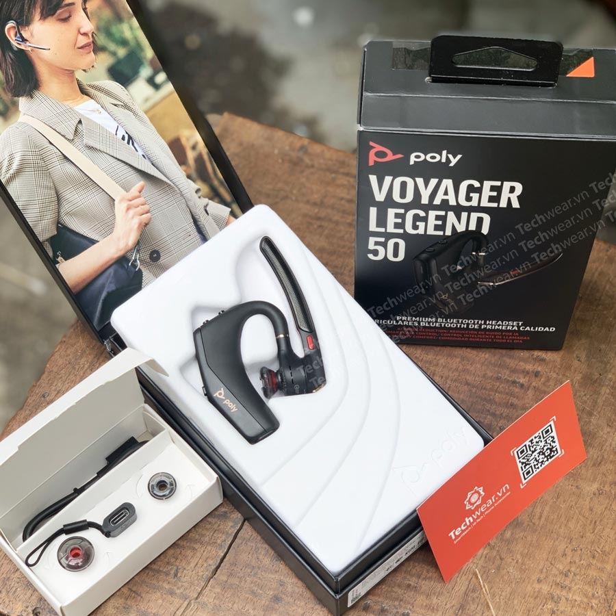 Poly Plantronics Voyager Legend 50 mới chính hãng 100% | Techwear.VN
