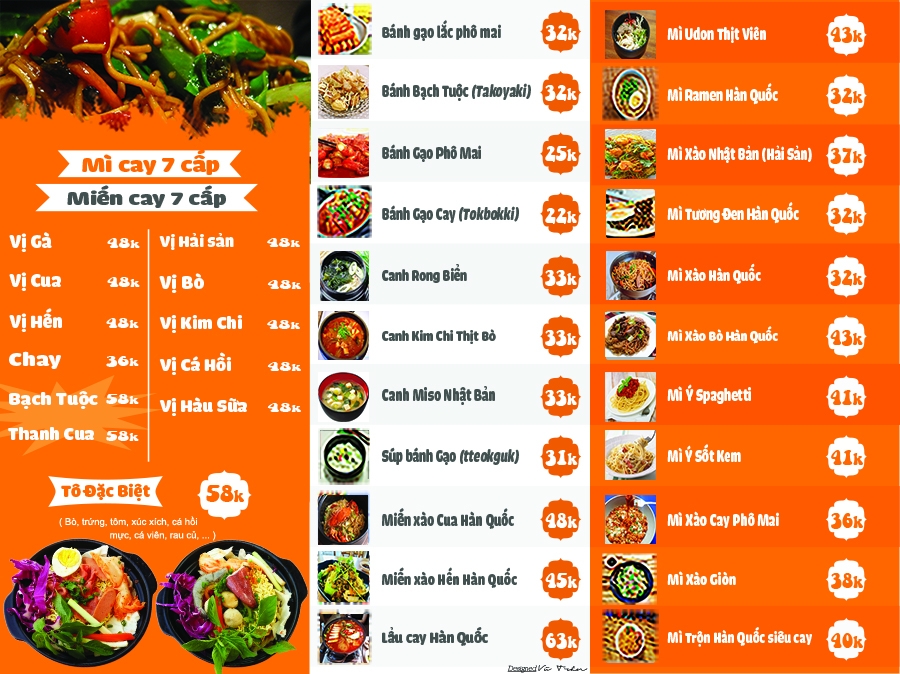 Tầm Quan Trọng Của Hình Ảnh Khi Thiết Kế Menu #Chuyên Nghiệp