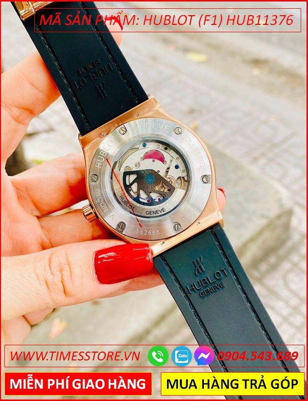 Wow p qu ng H Nam Hublot F1 Rose Gold nh
