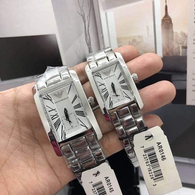 ️Đồng Hồ Emporio Armani Cặp Đôi AR0145 AR0146 ️