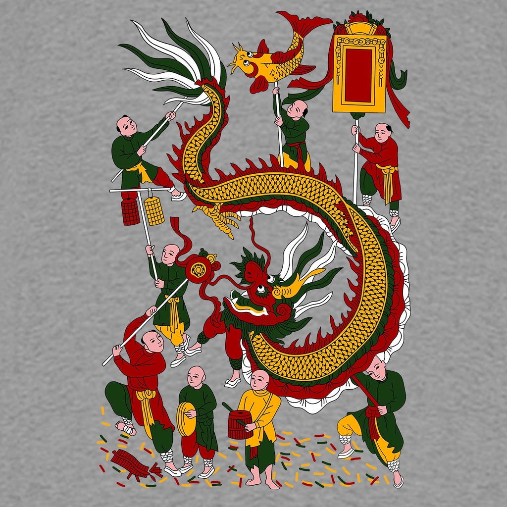 Múa rồng, mã VN5. Áo thun nữ in hình siêu đẹp. Áo phông thoát ...