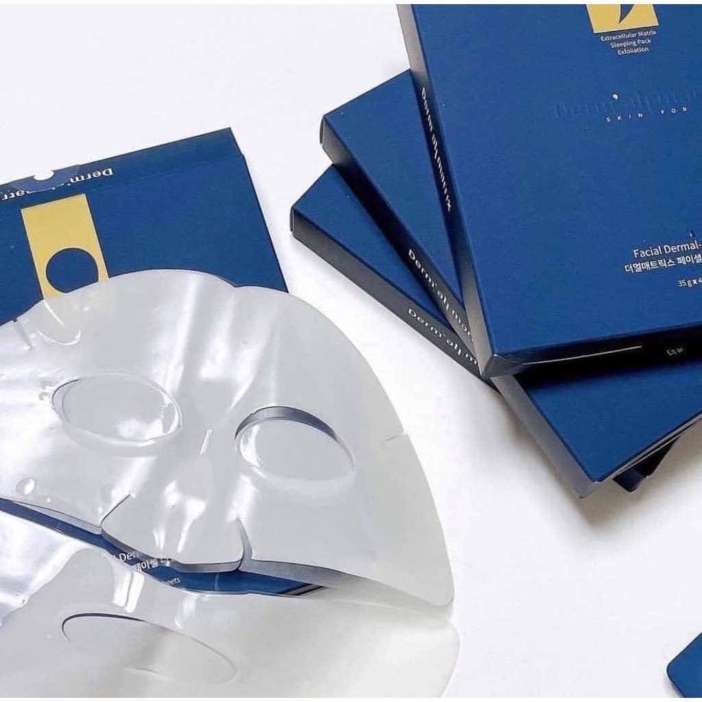 Mặt Nạ Dưỡng Trắng, Chống Lão Hóa Derm All Matrix Facial Dermal Care Mask 35g Kangnam Mart