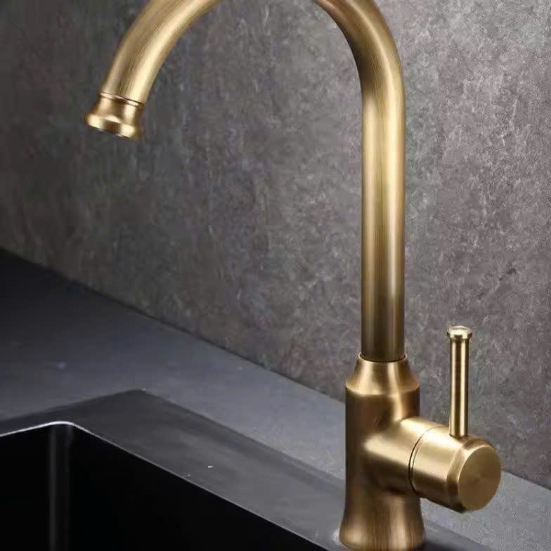 VÒI BẾP ĐỒNG CỔ ĐIỂN CB6205