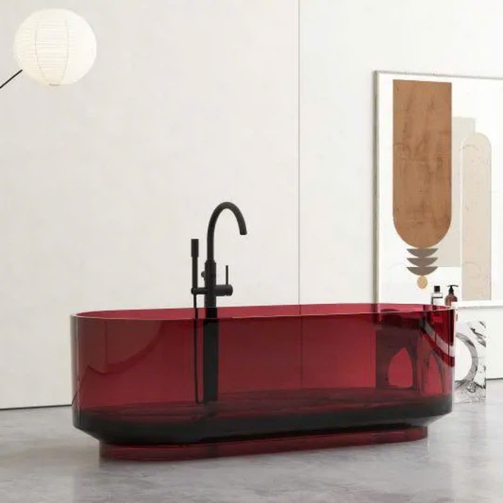 BỒN TẮM ĐÁ NHÂN TẠO TRONG SUỐT - TS 170 S serie