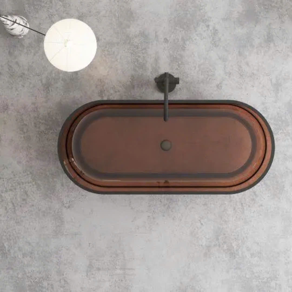 BỒN TẮM ĐÁ NHÂN TẠO TRONG SUỐT - TS 170 S serie