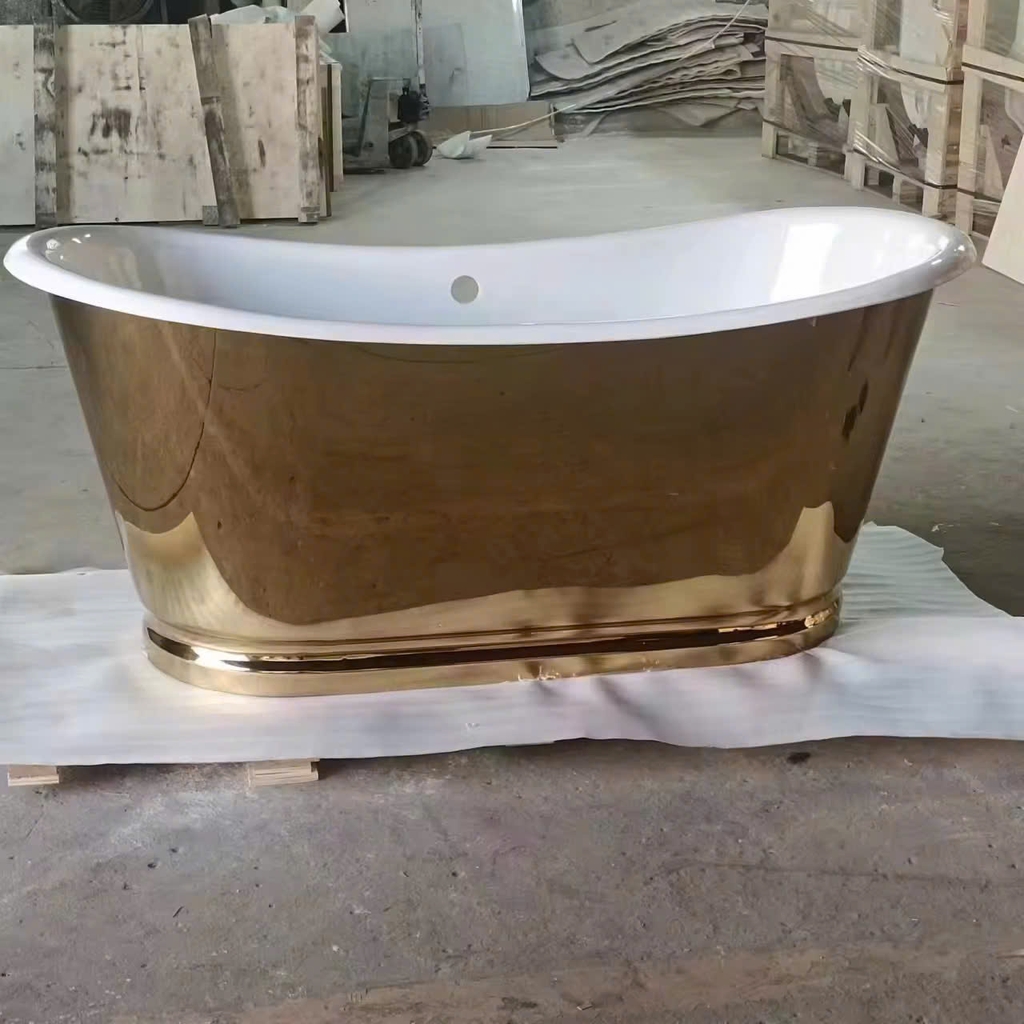 BỒN TẮM CỔ ĐIỂN KIỂU ITALY MÀU VÀNG - CLS1830 GOLD