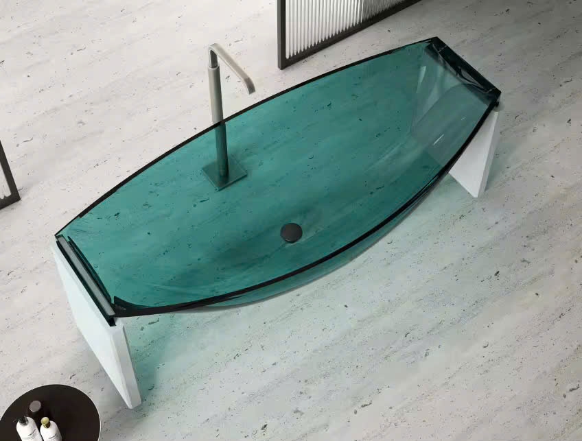 BỒN TẮM TRONG SUỐT KIỂU VÕNG TREO BVT-1680