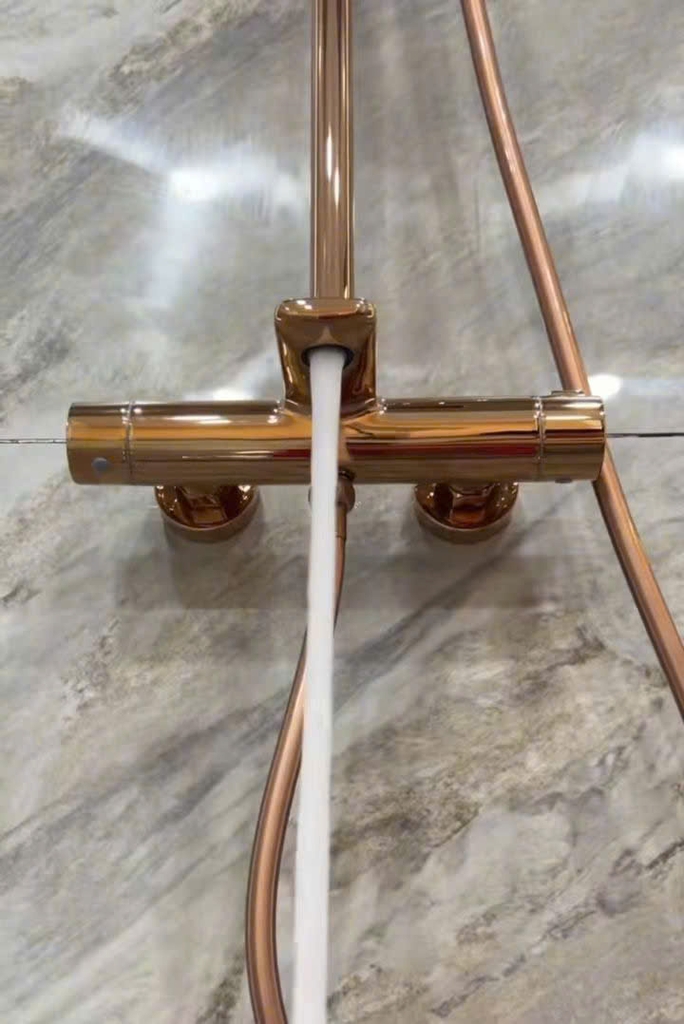 SEN CÂY TẮM ĐỨNG MÀU VÀNG HỒNG - 17006VH