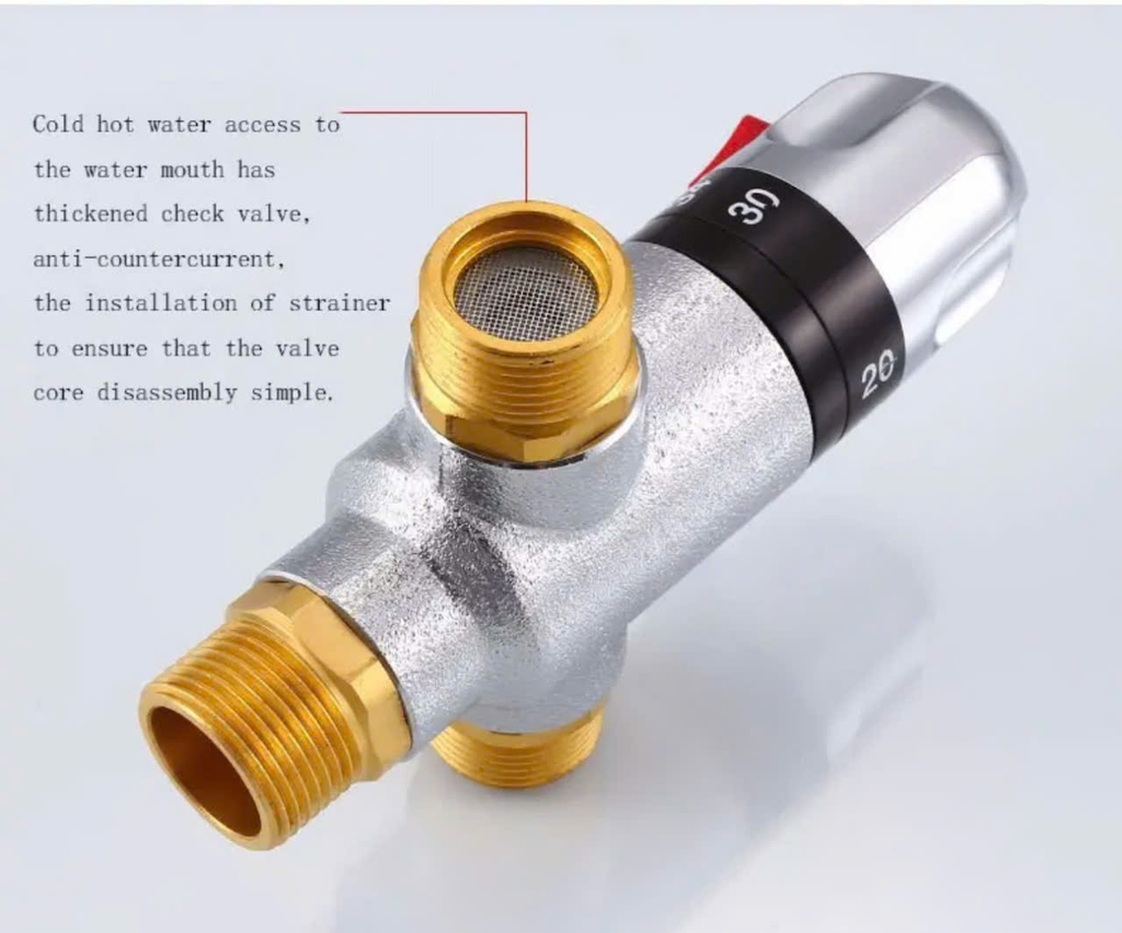 VAN TRỘN NƯỚC NÓNG LẠNH TỰ ĐỘNG ĐIỀU CHỈNH NHIỆT ĐỘ NƯỚC CLM-0969