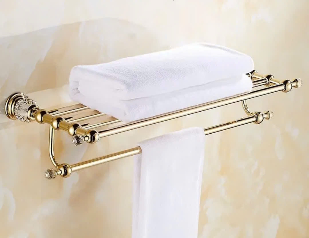 VẮT KHĂN DÀN HAI TẦNG ĐÍNH VIÊN PHA LÊ -16003 CLEANMAX