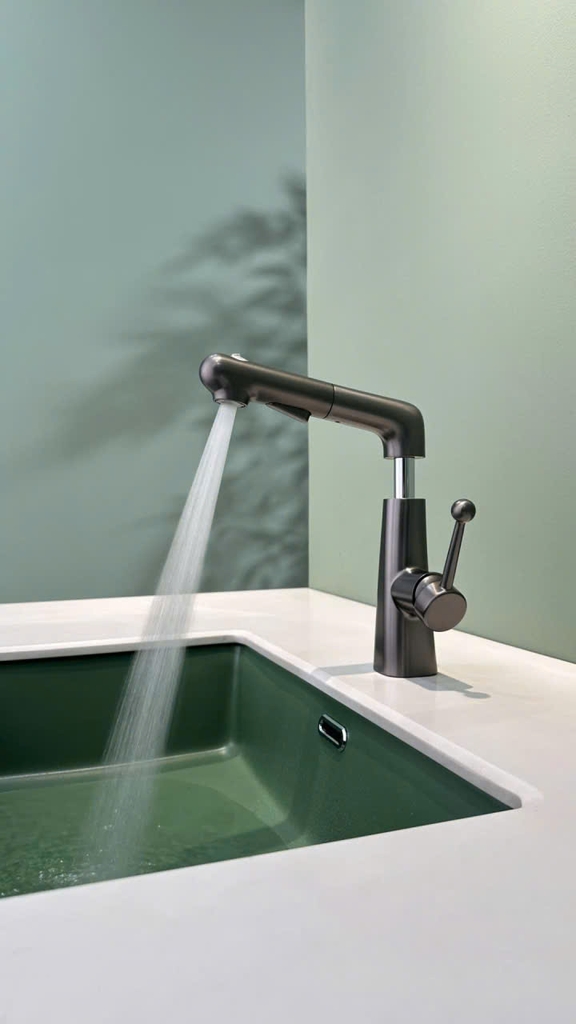 VÒI RỬA MẶT, RỬA TAY ĐA NĂNG, DÂY RÚT VDR188CR