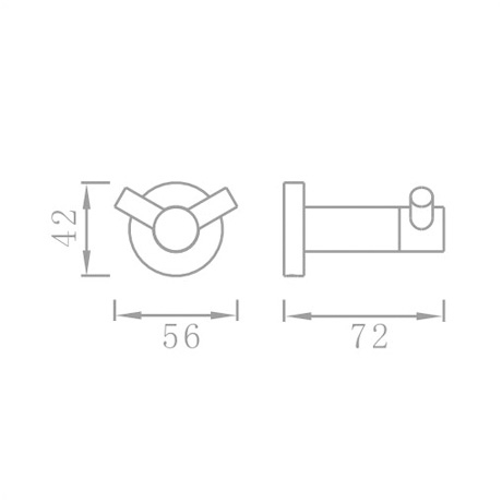 Móc treo áo - 21012