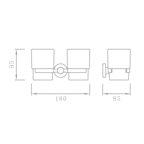 Vòng treo khăn tắm hình tròn-21014 CLEANMAX