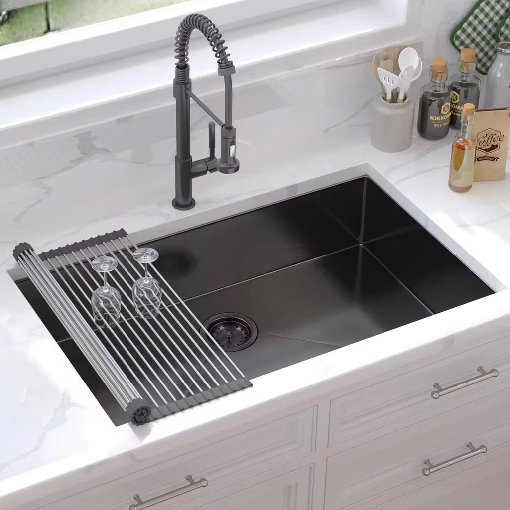 CHẬU RỬA BÁT (CHÉN) ÂM BÀN 1 HỐ - SUS304.4568