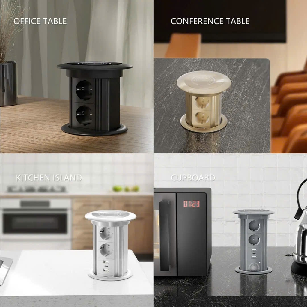 Ổ CẮM ĐIỆN ĐA NĂNG, ÂM BÀN, THỤT THÒ, CÁM BIẾN