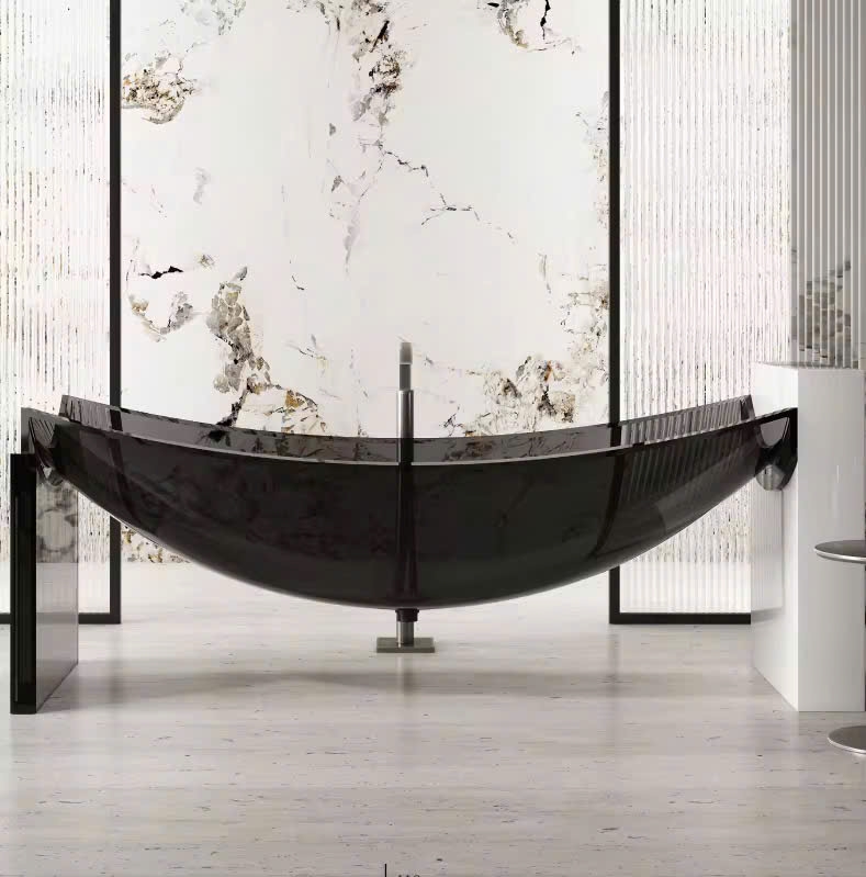 BỒN TẮM TRONG SUỐT KIỂU VÕNG TREO BVT-1680