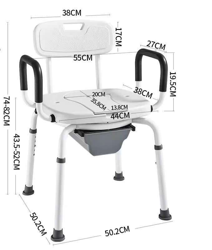 GHẾ TẮM DI ĐỘNG CHO NGƯỜI GIÀ VÀ BỆNH NHÂN CLM8965