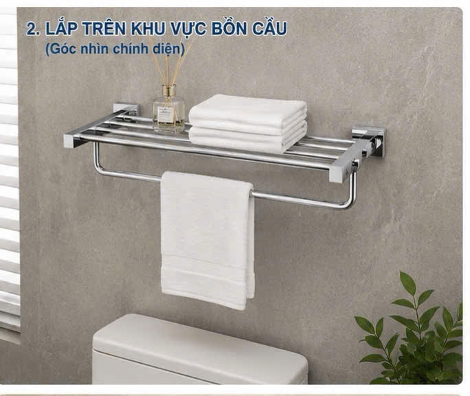 GIÀN VẮT KHĂN HAI TẦNG 29003