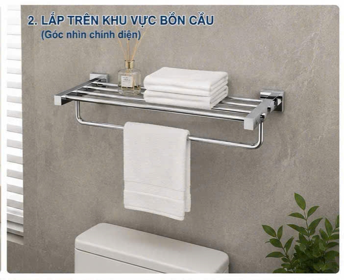 GIÀN VẮT KHĂN HAI TẦNG 29003