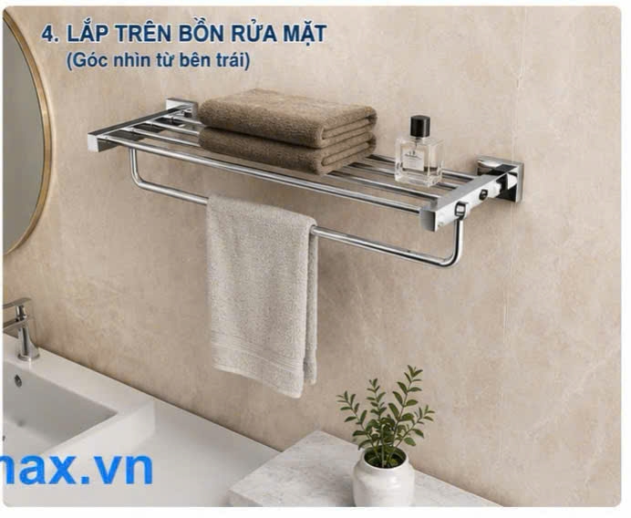 GIÀN VẮT KHĂN HAI TẦNG 29003