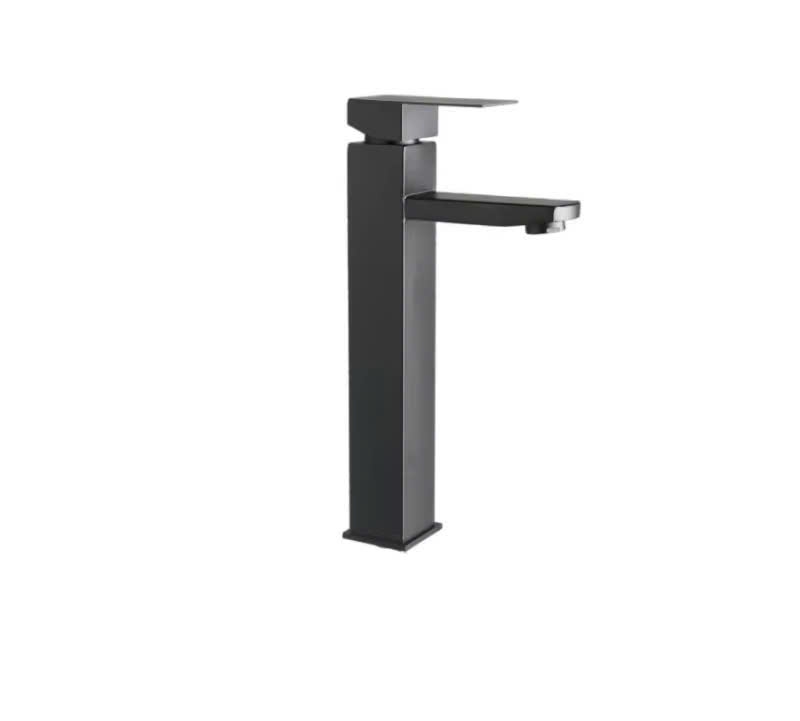 VÒI CHẬU RỬA MẶT MÀU ĐEN CAO 30cm- V65H
