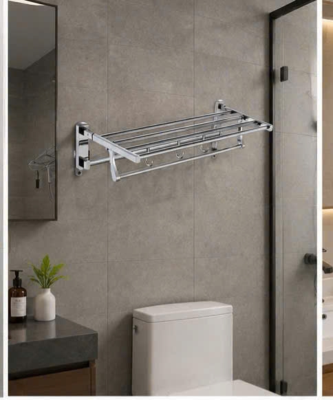 THANH VẮT KHĂN 2 TẦNG CÓ MÓC 8505 THIẾT KẾ ĐỘC BẢN