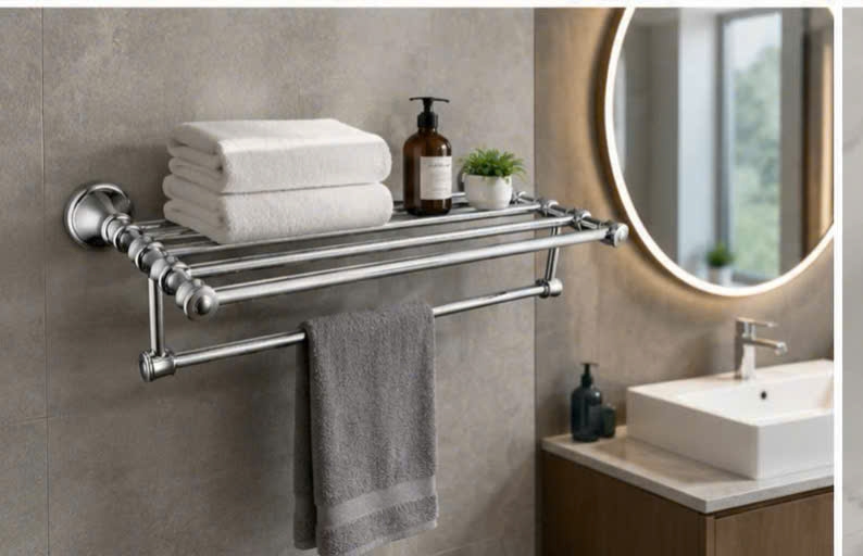 THANH VẮT KHĂN HAI TẦNG - 23003 CLEANMAX