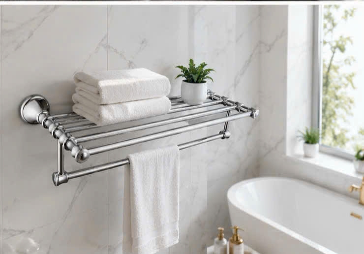 THANH VẮT KHĂN HAI TẦNG - 23003 CLEANMAX