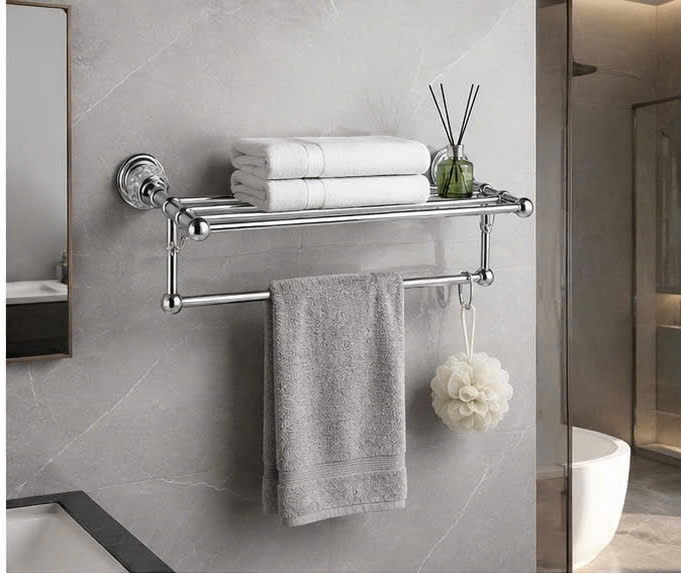 VẮT KHĂN DÀN HAI TẦNG ĐÍNH VIÊN PHA LÊ -16003 CLEANMAX