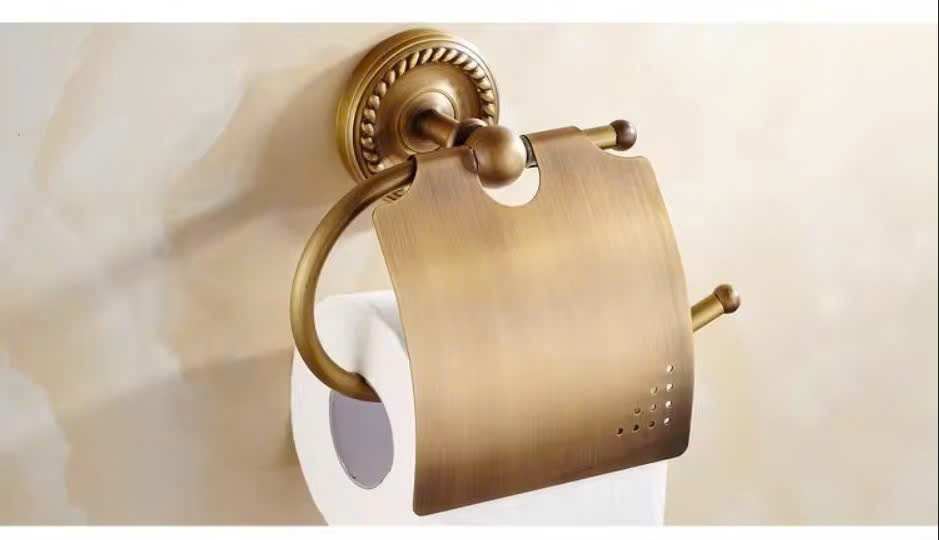 LÔ GIẤY VỆ SINH ĐỒNG CỔ 90013