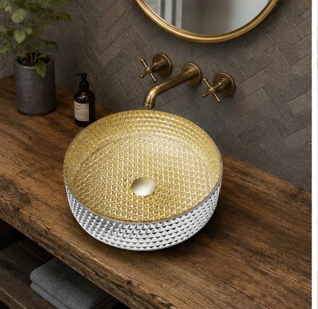 Lavabo bằng pha lê CPL-106