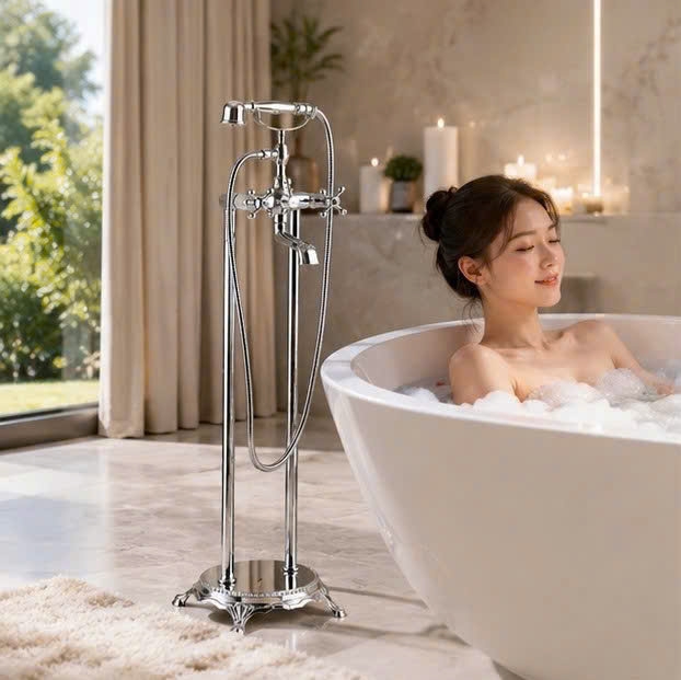 VÒI XẢ BỒN KẾT HƠP SEN TẮM 926-CROOM