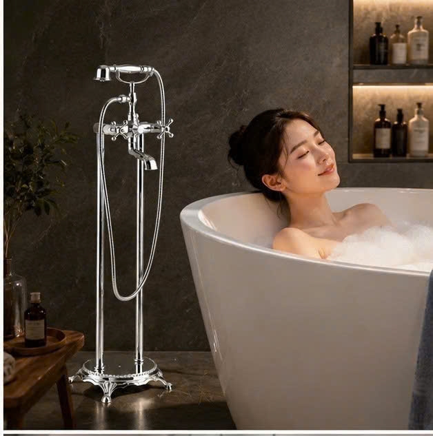 VÒI XẢ BỒN KẾT HƠP SEN TẮM 926-CROOM