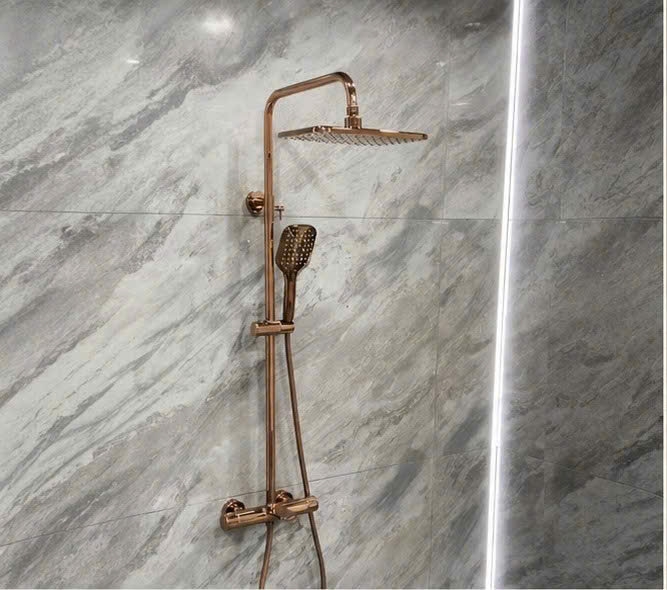 SEN CÂY TẮM ĐỨNG MÀU VÀNG HỒNG - 17006VH