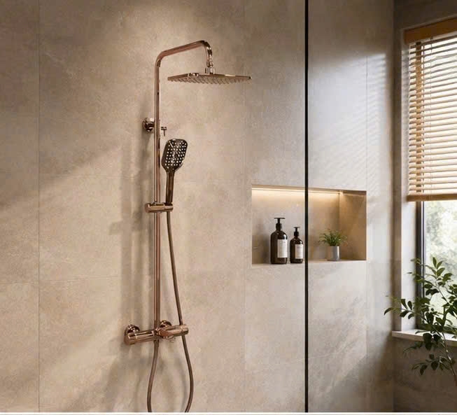 SEN CÂY TẮM ĐỨNG MÀU VÀNG HỒNG - 17006VH