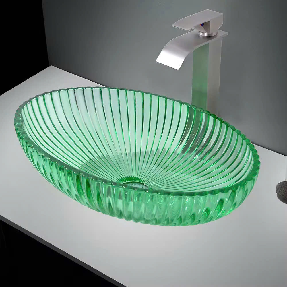 Chậu rửa bằng thủy tinh pha lê CPL-105 CLEANMAX