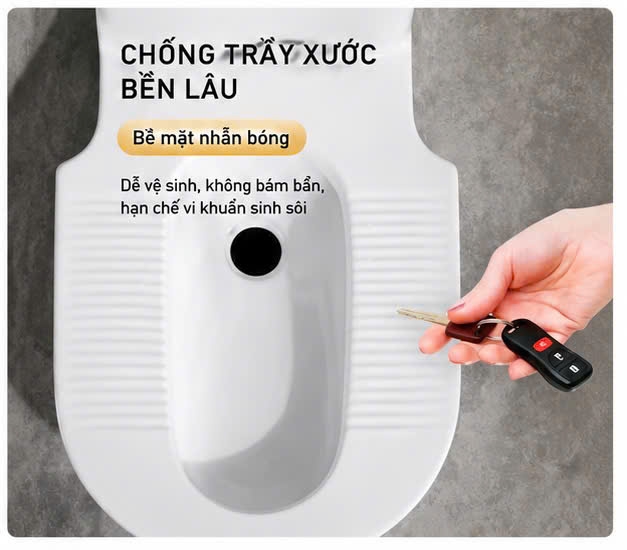 BÀN CẦU XỔM LIỀN KHỐI DÙNG CHO KHÁCH SẠN, BỆNH VIỆN VÀ KHU CÔNG CỘNG