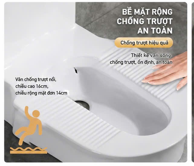 BÀN CẦU XỔM LIỀN KHỐI DÙNG CHO KHÁCH SẠN, BỆNH VIỆN VÀ KHU CÔNG CỘNG