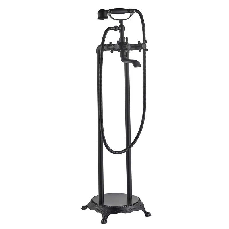 Vòi xả bồn đặt sàn kết hợp sen tắm, đồng cổ - 926DC CLEANMAX