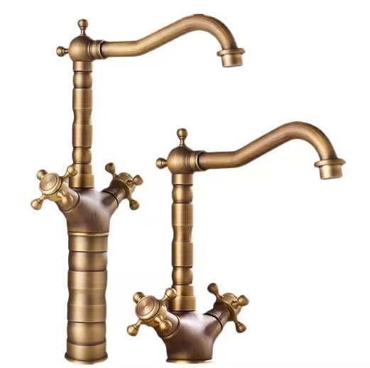 VÒI ĐỒNG KIỂU CỔ ĐIỂN CHO CHẬU CAO 5016
