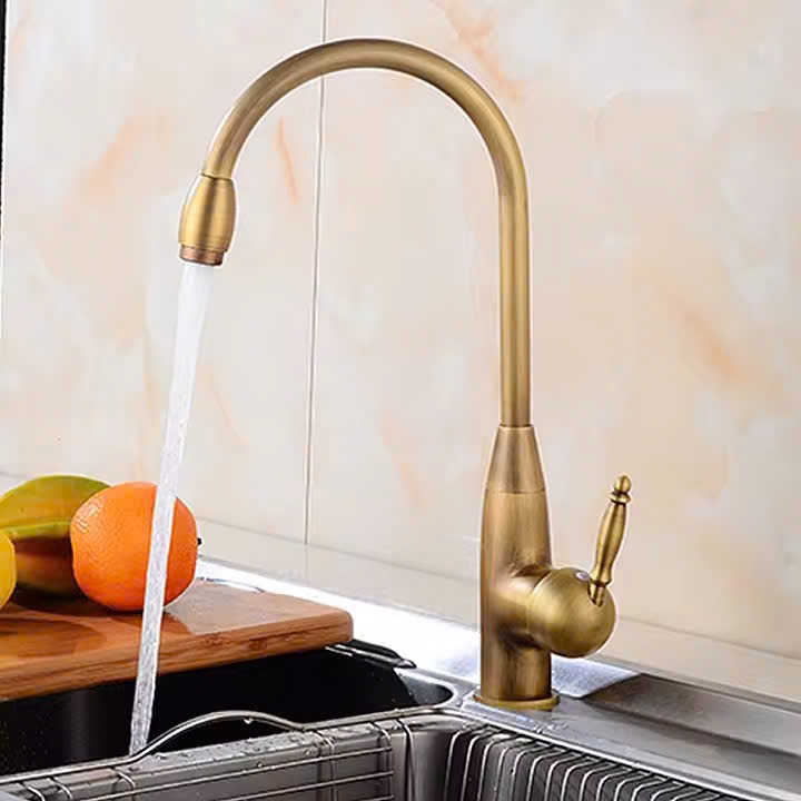VÒI RỬA CHÉN BÁT ĐỒNG CỔ VB1826